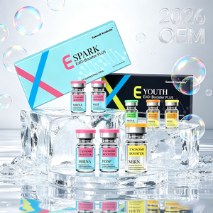 เซรั่ม OEM ไฮยาลูรอนิก แอซิด เอ็กโซ บูสเตอร์ เปปไทด์ ผสมสารสกัด YOUTH FRESH CONTOUR HEAL SPARK บำรุงผิวหน้าอย่างอ่อนโยน ช่วยเติมความชุ่มชื้นและบำรุงผิว - Product Image 6