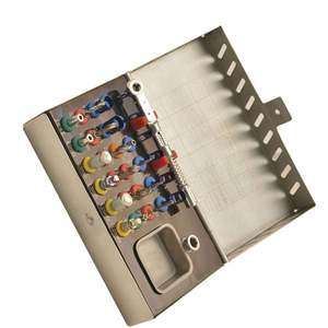 Kit d'instruments pour la pose d'implants avec outils chirurgicaux dentaires pour la préparation du site implantaire, plateau de chirurgie implantaire dentaire - Product Image 4