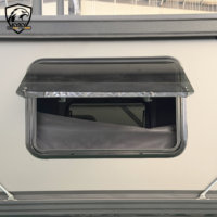 Tente de toit rigide pour camionnette Hunttoo, tente de toit pour 4 personnes, pliable, pour remorque de camping-car, tente pop-up pour pick-up