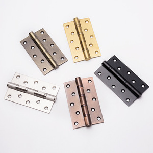 Bisagra de acero inoxidable para ventana abatible de 5 pulgadas con apertura de 180 grados y 5 orificios para herrajes de puertas, ventanas y armarios - Product Image 2