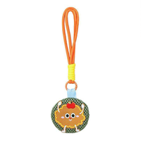 Mini pochette légère en maille ventilée à motif de dessin animé avec porte-clés portable et motif pour enfants, idéale pour l'été et les activités de plein air, service de découpe