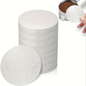 Round Coffee Filter Paper 51MM 53MM 56MM 58MM 60MM 64MM 68MM For Espresso Moka Pot Pour Over Coffee Maker - Product Image 1
