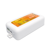 Tira LED RGBIC Inteligente Tuya Zigbee Mesh Group WS2811 de 1024 Píxeles, 4 Zonas, Control Remoto de Música, Atenuadores PWM, Corriente de Salida de 8A