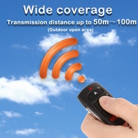 Vente chaude 4 boutons sans fil RF télécommande de porte de garage apprentissage universel Clone Rolling Code Top vendeur télécommandes