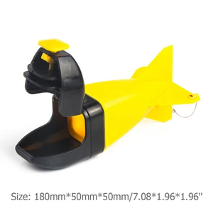 Long Shot appâts de pêche fusée chargeur flotteur porte-appât fabricant attirail Spomb Spod bombe appât pêche carpe granulés carpe poisson - Product Image 4