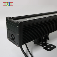 Professionelles RGBWA DMX512 Wandfluter-Set 18 Stück 6-in-1 IP65 Wasserdichte LED-Leisten 200W Hochzeits-/Bühnen-/Partybeleuchtung Nahtlose Farbgebung