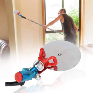 Pulverizador de pintura eléctrico de alta presión profesional DIY 3-5 <span class=keywords><strong>Bar</strong></span> HVLP Power para pintura y aplicaciones industriales Fuente de batería - Product Image 6