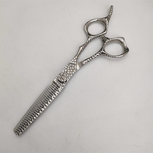 Ciseaux de coiffure personnalisables 6 pouces, ciseaux plats et ciseaux à effiler en acier inoxydable 440C, pour droitiers, usage professionnel - Product Image 5