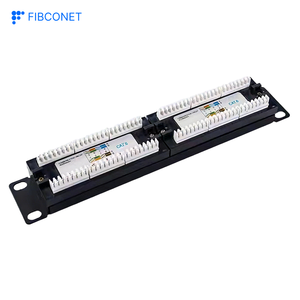 แผงแพทช์เน็ตเวิร์ก UTP ขนาด 19 นิ้ว CAT6 RJ45 12 พอร์ต เหล็กแผ่นรีดเย็น ฟอสเฟอร์บรอนซ์ - Product Image 3