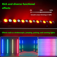 14X20W RGBW COB Barra de luces de escenario Matrix Pixel de alta potencia Arandela de pared Luces DMX512 Luces estroboscópicas de DJ para fiesta Show Bar KTV