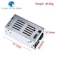 Convertidor de DC-DC de 6A de 100W, reductor de voltaje de energía, 10-90V, 12V, 24V, 36V, 48V, 60V, 72V, 86 a 1,5 V-60V, 5V, 15V, 19V módulo regulador