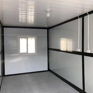 Ventas calientes Casa de contenedores plegable de panel sándwich modular de dos pisos para uso en el sitio de construcción Oficina y uso al aire libre - Product Image 4