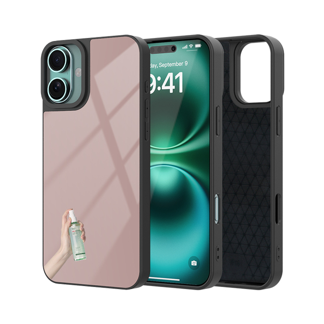 Makeup Mirror Phone Case 2025 Luxury Women Girls Makeup Phone Case Shockproof for Iphone 16 Mirror Case