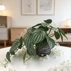 <span class=keywords><strong>Maceta</strong></span> Cuadrada de Hormigón Color Terracota con Arreglo de <span class=keywords><strong>Lavanda</strong></span> y Margaritas Artificiales - Decoración de Interiores - Product Image 3