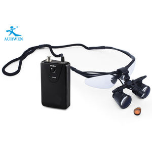 Aurwen Ce Gecertificeerd Klasse I Handmatige Clip Insert Koplamp Binoculaire Loep Voor Tandheelkundige En Huisdierchirurgie Medisch Gebruik - Product Image 1