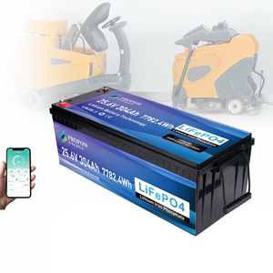 24볼트 전력 시스템 산업용 바닥 청소기 태양 에너지 저장용 24V 300Ah LiFePO4 리튬 배터리 - Product Image 1