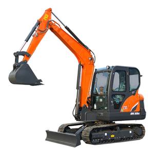 Miniexcavadora DX60E-10 en Oferta, Motor de 37.3kW, Sistema Hidráulico Potente, 5900kg, Máquina de Construcción Eficiente - Product Image 1