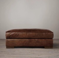 Sofá de Cuero Encerado de Estilo Industrial Retro Americano: Sofá Lineal de 3 Plazas para Salas de Estar, Villas, Bares, Cafeterías y Bares de Cigarros