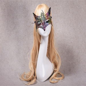 Máscara <span class=keywords><strong>de</strong></span> Encaje con Forma <span class=keywords><strong>de</strong></span> Zorro, Colorida y Sexy, para Disfraces <span class=keywords><strong>de</strong></span> <span class=keywords><strong>Halloween</strong></span> - Product Image 6