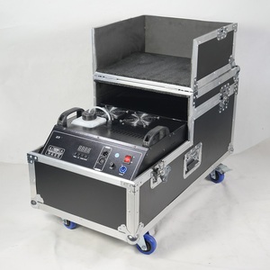 Machine à fumée électrique à deux têtes WaterBase DMX512 3000W, té<span class=keywords><strong>l</strong></span>écommande, métal, faible brouillard pour mariage - Product Image 2