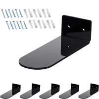 Présentoir mural pour chaussures Crocs, présentoir de vente au détail, présentoir de magasin, présentoir de chaussures flottant en acrylique