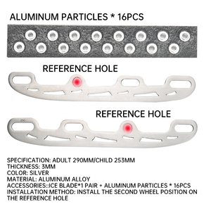 Patins à roulettes en ligne OEM avec lame de glace UFS, cadre convertible, roues amovibles, lame en acier inoxydable, pour enfants et adultes, usage extérieur - Product Image 4