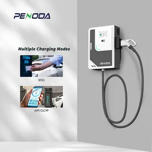 PENODA 30kw Ocpp1.6J Ev caricatore ad energia solare EV stazione di ricarica con scheda Rfid Ccs caricabatterie Ev soluzione di ricarica Ce certii