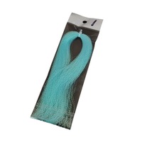 Leurre de pêche à la mouche Egret, appât vivant, acier inoxydable sans hameçons, matériaux biomimétiques pour la fabrication DIY, 30 couleurs, fil scintillant en spirale