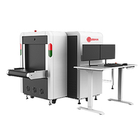 Système de sécurité de scanner de bagages en métal à rayons X AI Intelligent de taille moyenne 650*500mm au prix de gros avec caméra AI avant et arrière