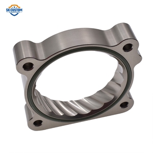 Entretoise de papillon des gaz pour moteur <span class=keywords><strong>Volvo</strong></span> V60 2.0T T5 V90 V40 <span class=keywords><strong>XC60</strong></span> S60 S90, en alliage d'aluminium forgé, joint d'admission vortex pour papillon des gaz, accessoires - Product Image 5