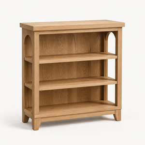 Modern French Retro Vintage Villa Wine Cabinet Display Simple Brown <b>Solid</b> <b>Wood</b> Small <b>Bookcase</b> Sideboard Storage Cabinet - Product Image 1