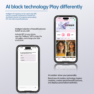 <span class=keywords><strong>Coque</strong></span> <span class=keywords><strong>de</strong></span> téléphone intelligente <span class=keywords><strong>photo</strong></span> bricolage <span class=keywords><strong>coque</strong></span> <span class=keywords><strong>de</strong></span> téléphone e-ink <span class=keywords><strong>personnalisable</strong></span> affichage instantané <span class=keywords><strong>de</strong></span> l'écran d'encre couverture arrière pour iphone 13/14 15 - Product Image 6