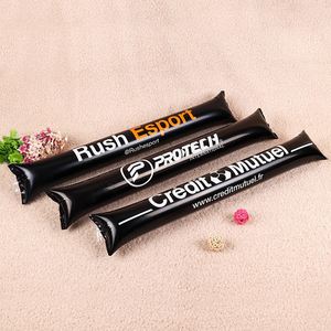 Bastones de ruido inflables de plástico engrosados con logotipo personalizado para eventos deportivos, modelo adorable para animar. - Product Image 1