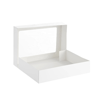 Boîte à gâteaux pour restaurant, boulangerie, café, restauration rapide, desserts, pâtisserie, vente en gros, fournisseur OEM Chine, fabricant, usine ODM