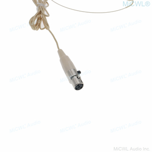 Peau MX153 Double oreille suspendue Microphone pour UR1 PGX ULX SLX QLX AD4 UL1 sans fil BeltPack haute Performance 4 broches scène chant - Product Image 5