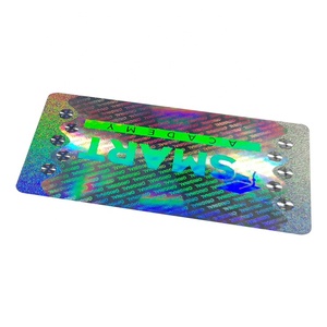 Tùy chỉnh 2D 3D cầu vồng ánh sáng điểm chống giả in ấn bảo hành nhãn một thời gian sử dụng chống giả mạo Hologram dính dán - Product Image 5