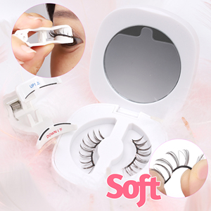 Nouvel Arrivage <span class=keywords><strong>Cils</strong></span> <span class=keywords><strong>Magnétiques</strong></span> Souples Sans Cruauté Animale à Clipser OEM <span class=keywords><strong>Cils</strong></span> <span class=keywords><strong>Magnétiques</strong></span> Naturels Longs <span class=keywords><strong>avec</strong></span> Aimant Doux - Product Image 1