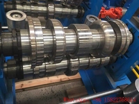 Barrera de choque galvanizada de 3 ondas, máquina de formación de rollos de barandilla de carretera