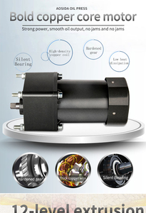 Máquina Automática Mini de Prensado en Frío y Caliente MJ LFY-356T para Cacahuetes, Semillas de Lino, Coco, Nueces y Almendras para Uso Doméstico - Product Image 4