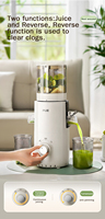 Exprimidor Lento Eléctrico Doméstico de Boca Ancha de 130 mm, Motor DC de 300W, Ecológico, a Prueba de Fugas, Automático, Venta al Por Mayor de Fábrica