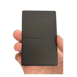 13.56Mhz nero opaco nfc metal card inciso al laser tap phone biglietto da visita nfc per social media - Product Image 6