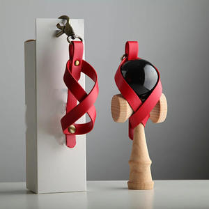 עור <span class=keywords><strong>kendama</strong></span> בעל wtih הוק משובח וקומפקטי <span class=keywords><strong>kendama</strong></span> לנשיאה עור קנדאמה - Product Image 1