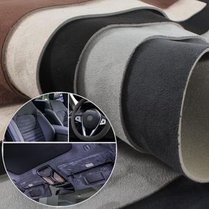 Tela de gamuza de espuma sintética suave de microfibra de poliéster 100% para tapicería de cubierta de asiento de coche Interior de coche forro de techo automotriz - Product Image 3