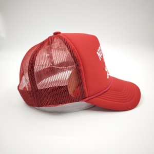 Casquette de camionneur personnalisée avec logo, casquette en mousse à 5 panneaux, casquette de baseball en maille, logo imprimé, casquettes de camionneur vierges - Product Image 5