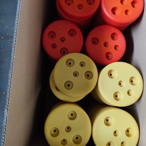 <span class=keywords><strong>Manchon</strong></span> <span class=keywords><strong>de</strong></span> palier auto-lubrifiant industriel, longueur <span class=keywords><strong>100</strong></span> mm, diamètre <span class=keywords><strong>de</strong></span> l'arbre 60 mm, alésage 80C, température <span class=keywords><strong>de</strong></span> chauffe, bride, montage par pression, POM PEEK - Product Image 1