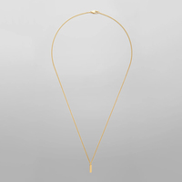 EManco Ketting Gladde Rechthoekige Verguldde Cubaanse Ketting Kerst Valentijn Gelegenheid Charme Sieraden Cadeau