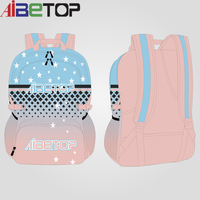 Concevez votre propre LOGO Cheerleading School Bag Sac à dos coloré à paillettes Cheer