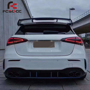 Aileron de toit arrière en fibre de carbone pour <span class=keywords><strong>Mercedes</strong></span> Benz Classe A W177 AMG <span class=keywords><strong>2019</strong></span>+ Aileron de toit arrière Kit de carrosserie extérieur - Product Image 4
