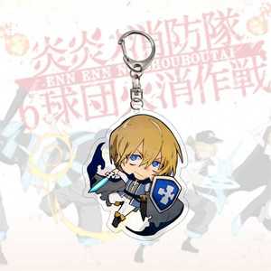 พวงกุญแจอะนิเมะไฟอะคริลิครูปตัวการ์ตูนพวงกุญแจพลาสติก - Product Image 3