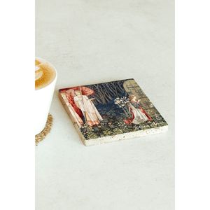 Ensemble de 28 sous-verres en pierre promotionnels de la série William Morris - Product Image 2